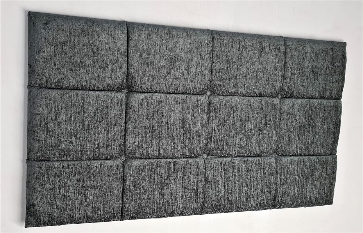 Buckingham Upholstered Headboard | Chenille Buttoned UK