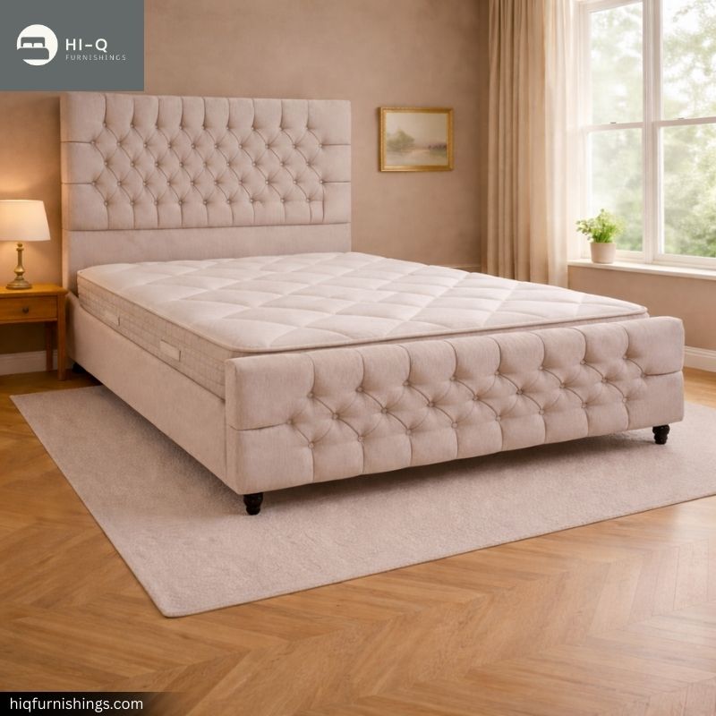 Hotel Style Upholstered Bed UK Fabric Beds & Hotel Style Bed Frame