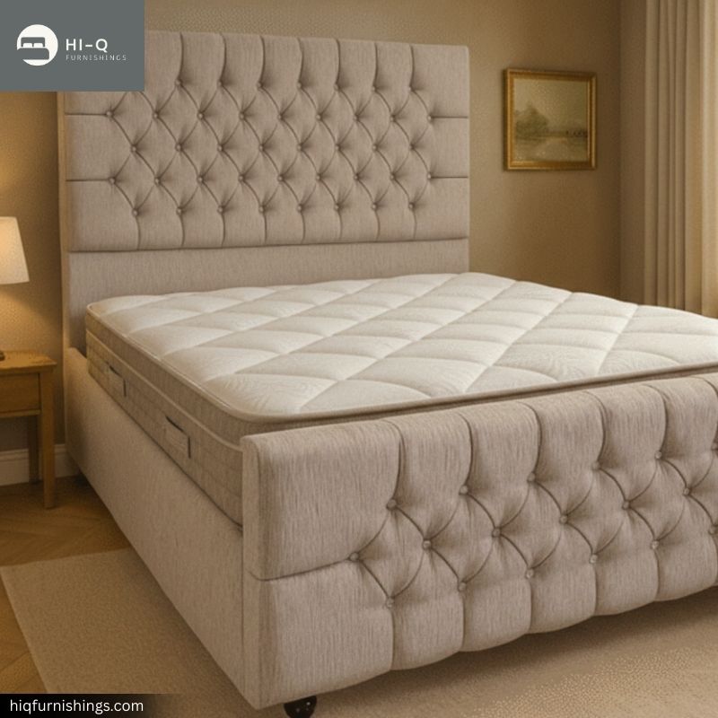 King Size Upholstered Bed UK – Stylish Comfort for Your Bedroom