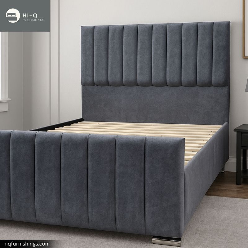 Double Upholstered Bed Frames UK – Stylish Comfort for Your Bedroom