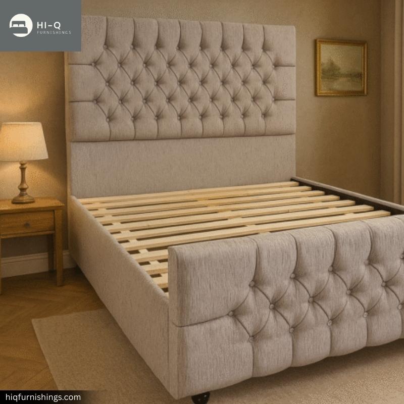 bespoke upholstered bed uk